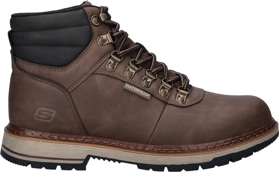 Skechers Corado heren veterboot Bruin