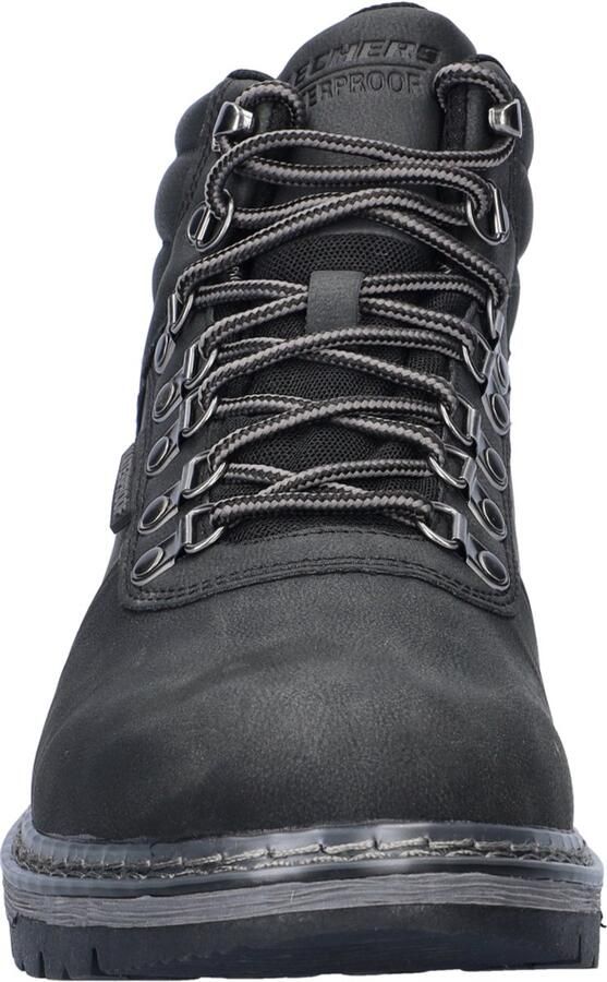 Skechers Corado heren veterboot Zwart