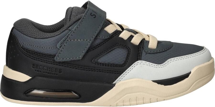 Skechers Court Tech Sneakers Jongens Grijs