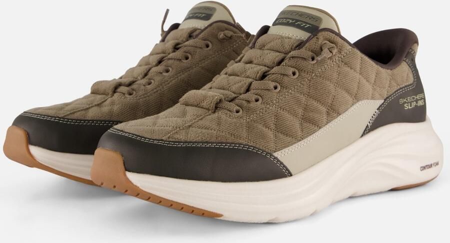 Skechers Hands Free Slip-ins Contour Foam Cozy Fit lage sneakers