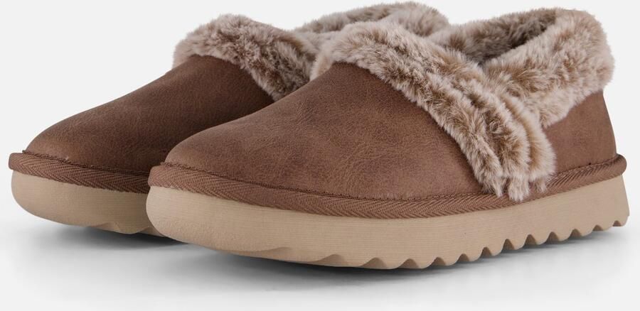 Skechers Cozy Up Pantoffels taupe Synthetisch Dames - Foto 5