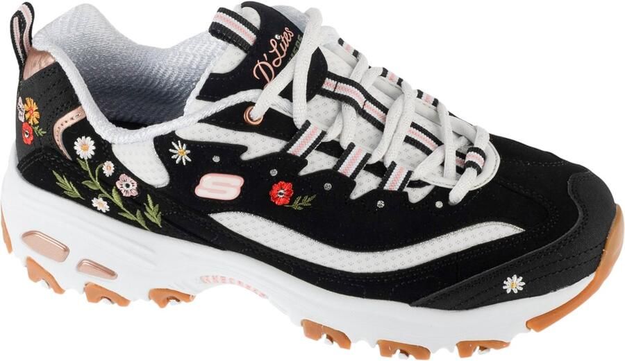Skechers D Lites Vrouwen Zwart Sneakers - Foto 1