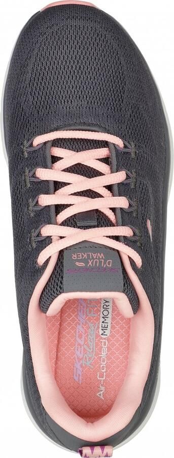 Skechers D' Lux Walker Get Oasis 149810-CCCL Vrouwen Grijs Sneakers - Foto 7