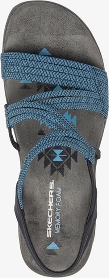 Skechers Reggae Slim Skech Appeal dames sandalen Blauw Maat Extra comfort Memory Foam41 - Foto 10