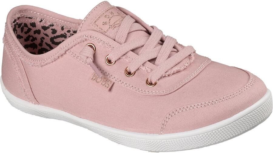 Skechers Slip-on sneakers BOBS B CUTE- met elastische siersluiting