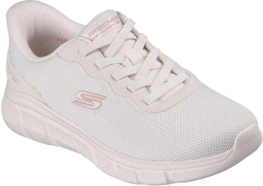 Skechers Dames BOBS Sport B Flex Lucy Slip Ins Sneakers White