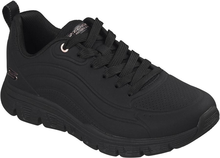 Skechers Dames BOBS Sport B Lite Your Story Sneakers Veterschoenen Zwart