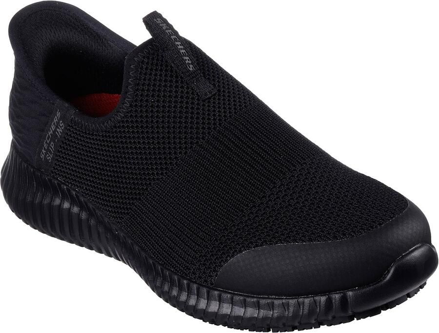 Skechers dames CESSNOCK GWYNEDD instapschoenen 108127EC BLK zwart