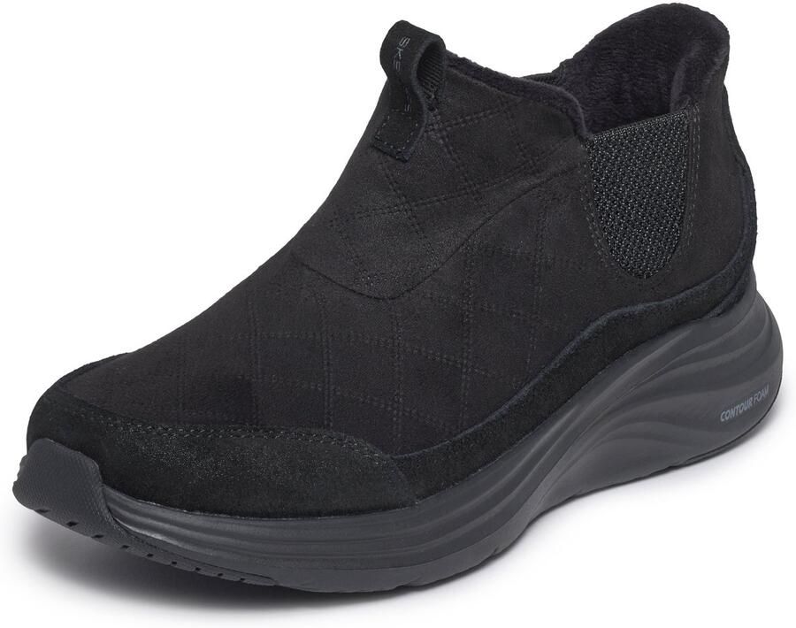 Skechers dames Contour Foam Boot-Cozy Dash zwart 168173-BBK