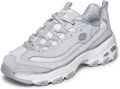 Skechers Dames D Lites Chrome Wave Sneakers Grijs - Grijs