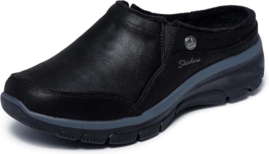 Skechers Clogs EASY GOING-LATTE 2 Pantoffel slipper pantoffel met warme voering