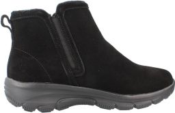 Skechers dames enkellaarsjes Easy Going Urban Zip zwart 168188 BBK