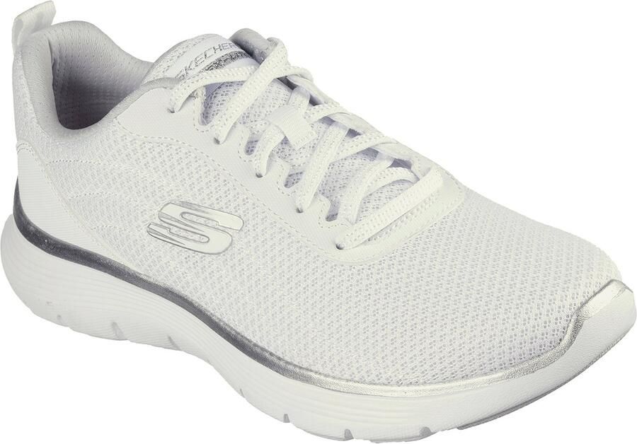 Skechers Dames Flex Appeal 5.0 Uptake Sneakers 150206 WSL White Silver