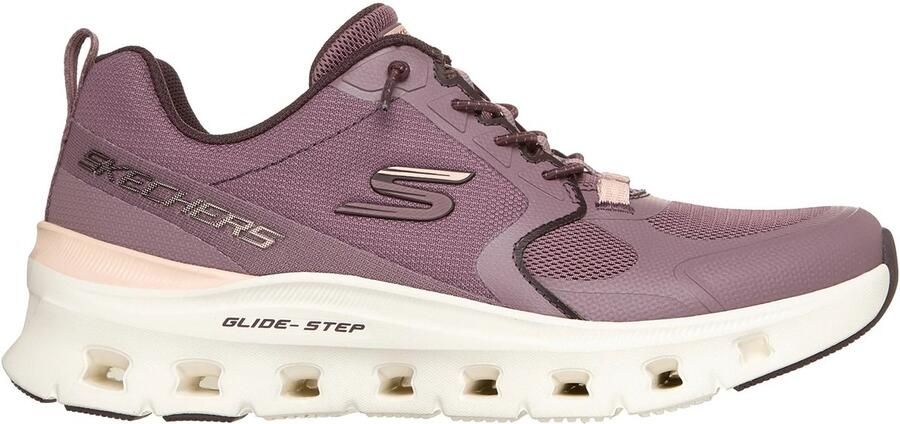 Skechers Dames Glide Step Pro Cool Drift Slip Ins Sneakers Plum