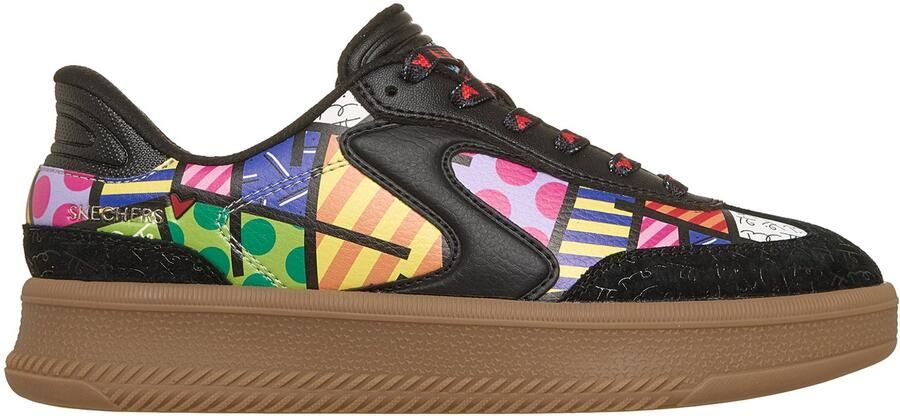 Skechers Dames Hotshot HI Britto Landscape Slip Ins Sneakers