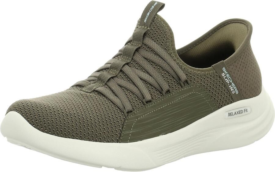 Skechers dames instappers groen