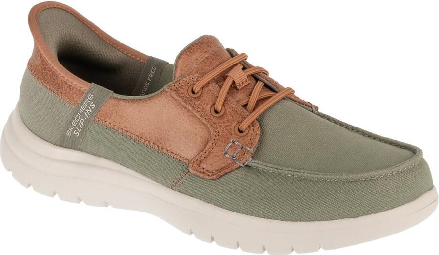 Skechers Dames Instappers On-The-Go Flex Groen