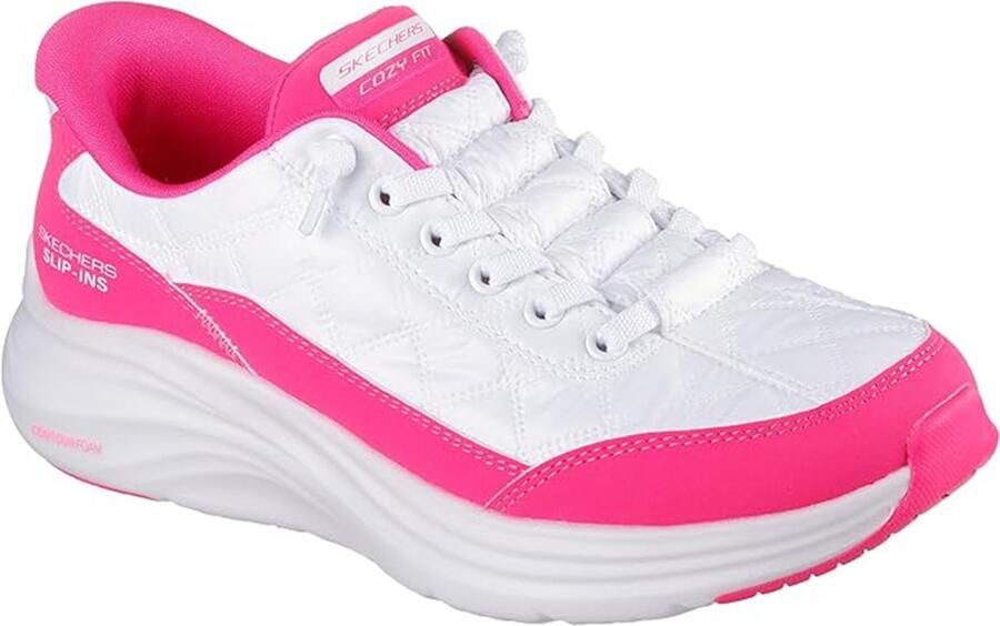Skechers Dames Slip-ins Sneaker Contour Foam Cozy Fit 150404 WHPK
