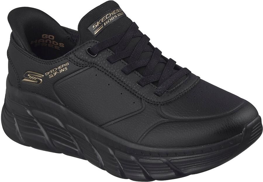 Skechers Dames Slip Ins Sneakers Hands Free Black