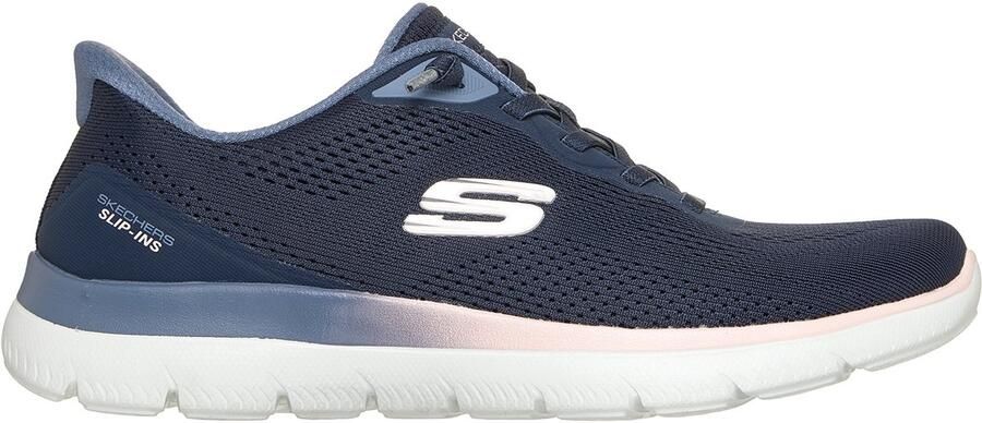 Skechers Dames Slip-Ins Summits Sweet Skies Sneaker 150341 NVY Blue