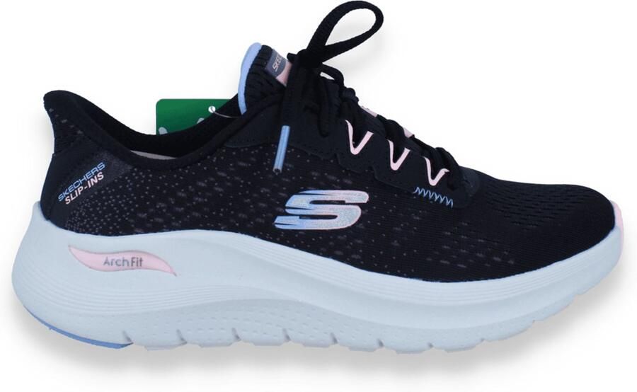 Skechers Slip-on sneakers ARCH FIT 2.0 vrijetijdsschoen met slip-ins met vetersluiting
