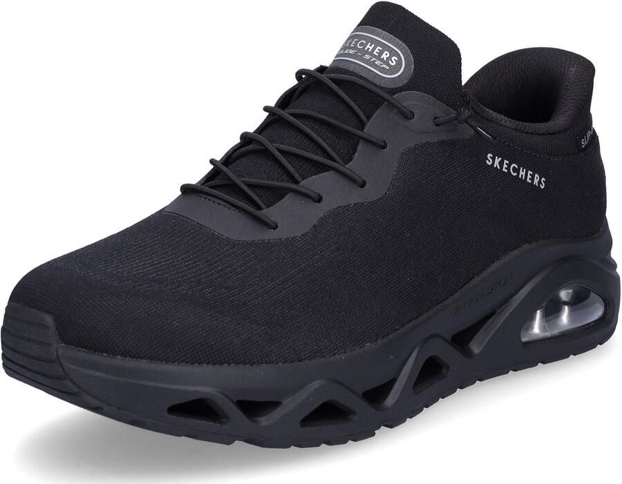 Skechers dames sneaker UNO Glide-Step Air Gliders zwart