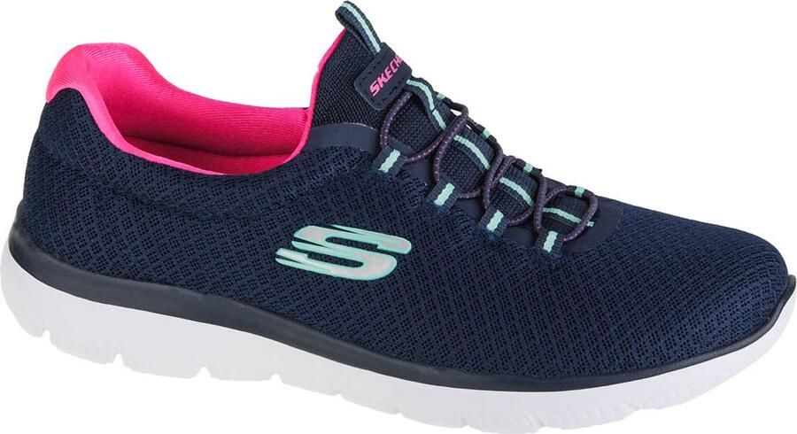 Skechers Dames Sneakers Summits 12980-NVHP Blauw