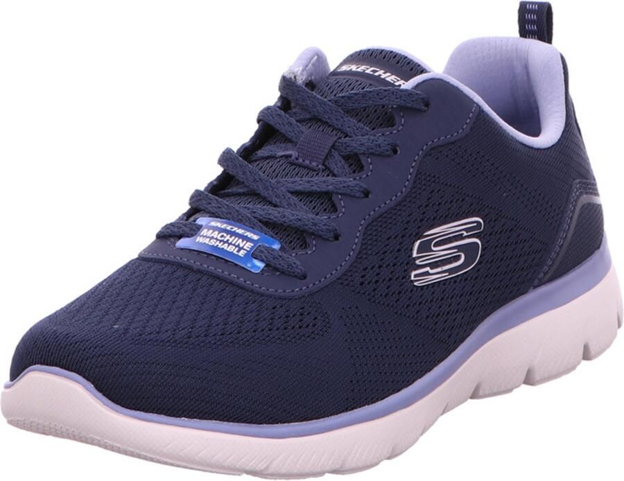 Skechers dames sportschoenen blauw