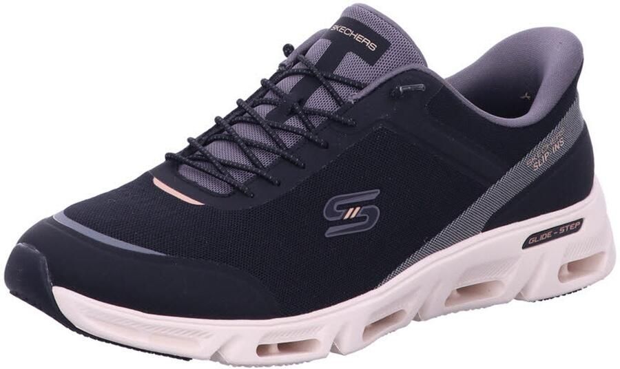 Skechers Buty Damskie SUMMITS CLASSY NIGHT 150128W-BKRG Czarne Slip-Ins sneakers dames zwart - Foto 3