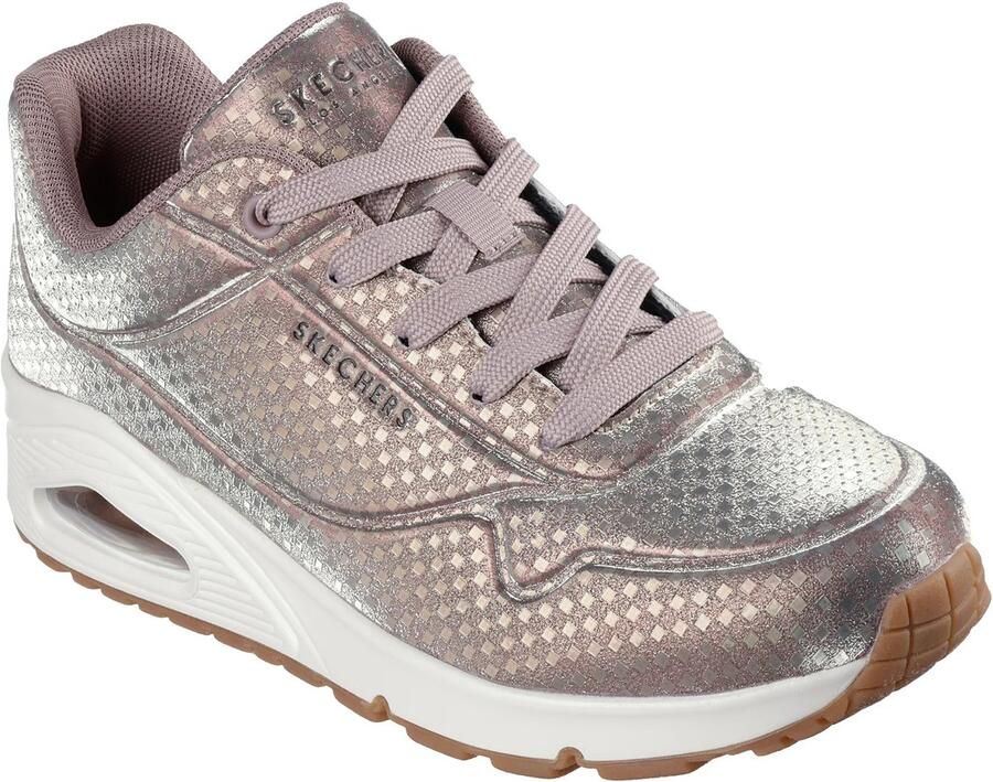 Skechers Dames Street UNO Disco Nite Sneakers 177162 RSGD Roségoud - Foto 2