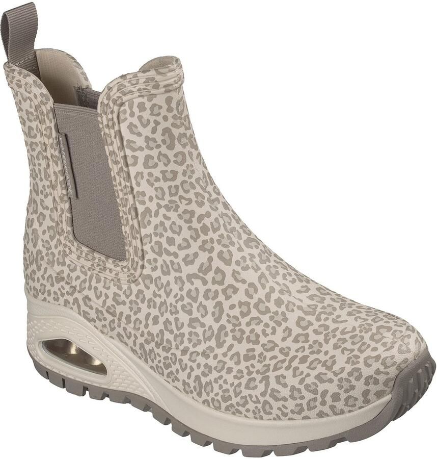 Skechers Dames Street UNO Rugged Dancing N The Rain Sneakers Leopard