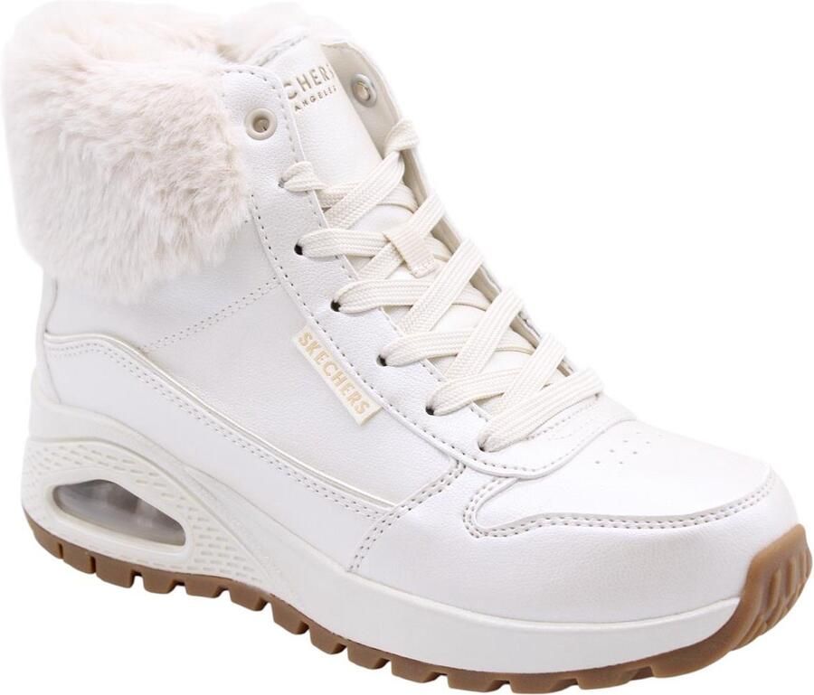 Skechers Winterlaarzen UNO RUGGED GALACTIC HEIGHTS Veterboots sneaker met sleehak