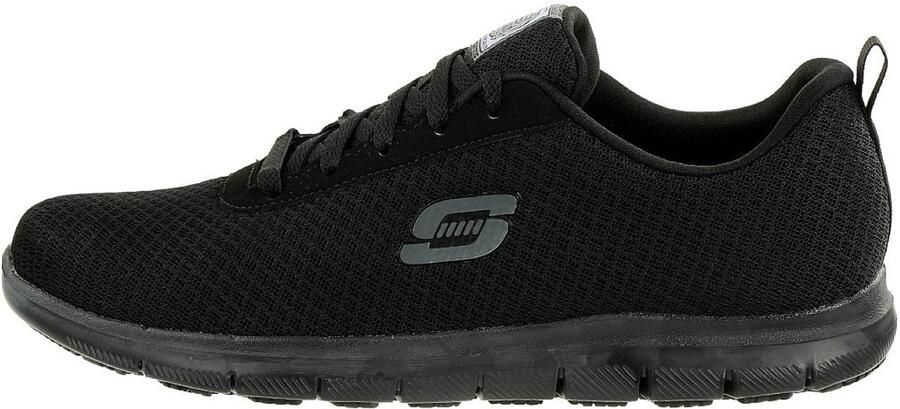 Skechers dames werkschoen WORK GHENTER BRONAUGH sneakers zwart