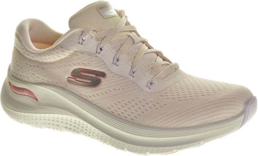 Skechers art. 150051 NTMT ARCH FIT 2.0 BIG LEAGUE Dames Sneakers Naturel