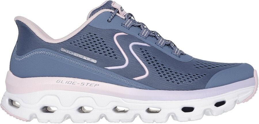 Skechers Glide Step Sole Wandelschoenen Blauw Vrouw