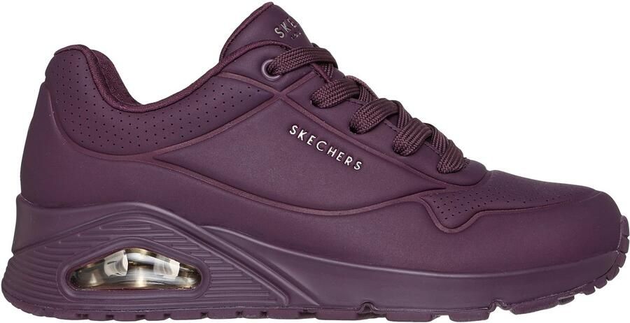 Skechers Sneakers met sleehak UNO STAND ON AIR Vrijetijdsschoen lage schoen veterschoen met zacht gevoerde binnenzool - Foto 4