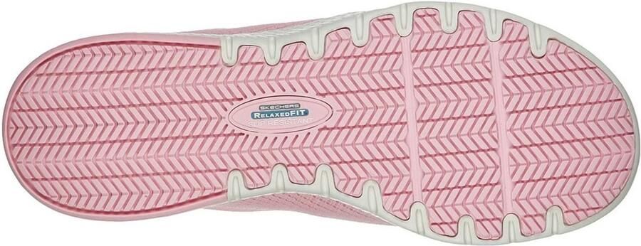 Skechers dameswerkschoenen Relaxed Fit MARSING WAIOLA SR sneakers 77281EC roze