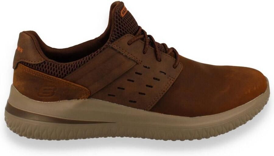 Skechers Slip-on sneakers DELSON 3.0 sneakers vrijetijdsschoen slippers met goga mat -voetboogsteun - Foto 5