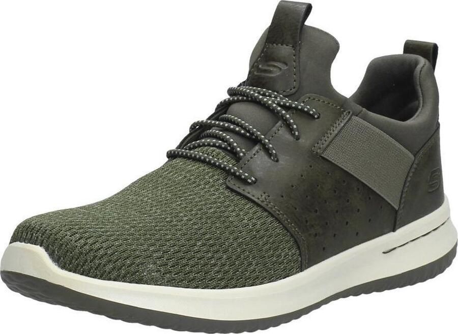 Skechers Delson Camben Heren Veterschoenen Groen - Foto 2