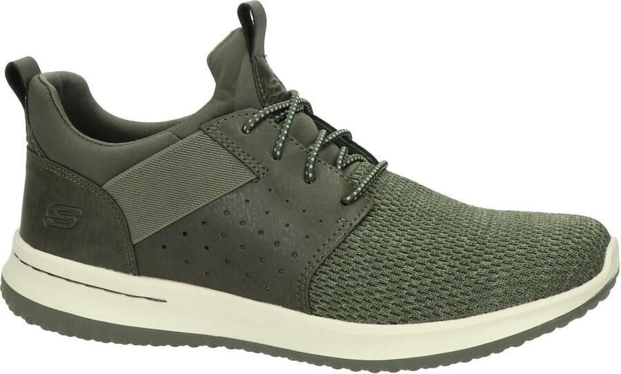 SKECHERS Sneakers laag 'Delson Camben' olijfgroen - Foto 6