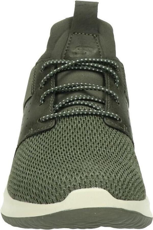 Skechers Delson Camben Heren Veterschoenen Groen - Foto 4