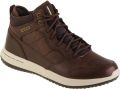 Skechers Delson Selecto 65801-CHOC Mannen Bruin Sneakers Laarsjes - Bruin