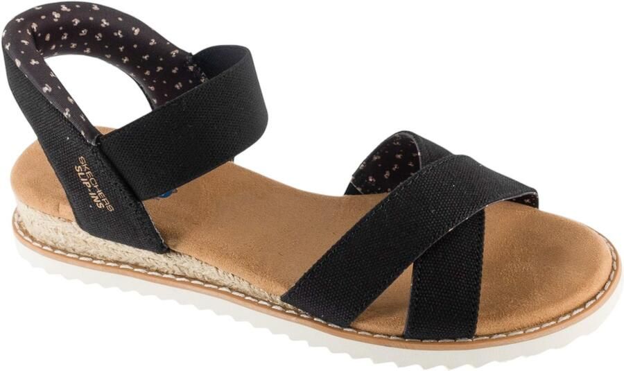 Skechers Desert Kiss-Golden Lily Vrouwen Zwart Sandalen