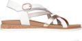 Skechers DESERT KISS LOW PEAK RANK Dames Sandalen Wit - Wit