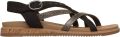 Skechers DESERT KISS LOW SEASIDE SLI Dames Sandalen Zwart - Zwart