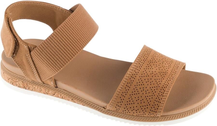 Skechers Desert Kiss Low-Top Look Vrouwen Bruin Sandalen