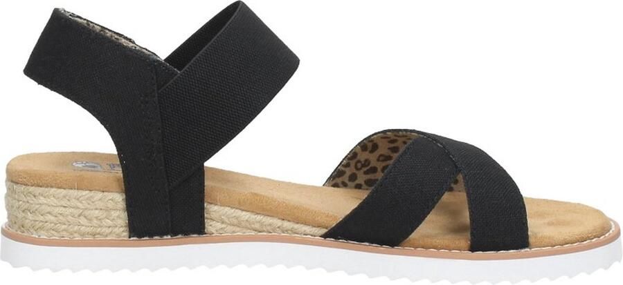 Skechers Sandalen Desert Kiss Secret Picnic 33386 BLK Zwart - Foto 4