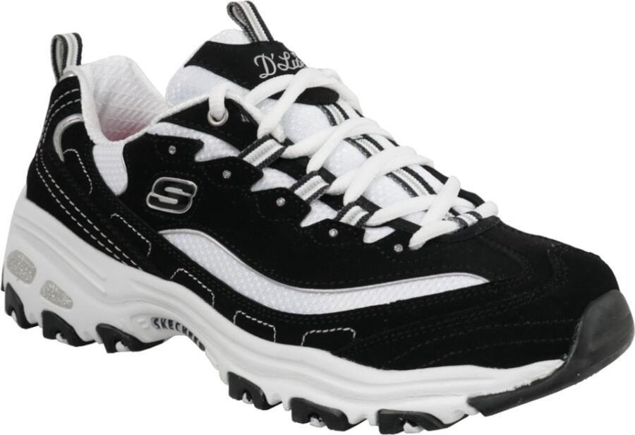 Skechers Sneakers D´Lites Biggest Fan in trendy chunky-style vrijetijdsschoen lage schoen veterschoen