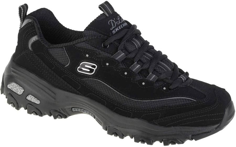 Skechers D'Lites Biggest Fan Vrouwen Zwart Sneakers