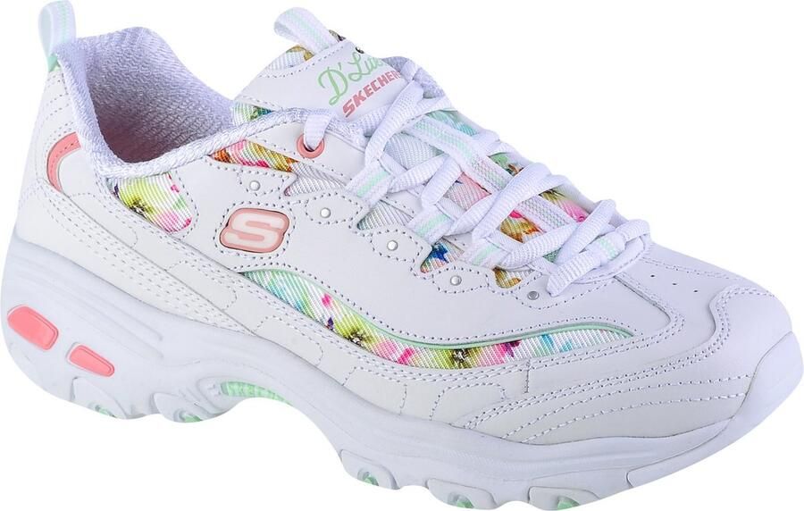 Skechers D'Lites-Blooming Fields Vrouwen Wit Sneakers
